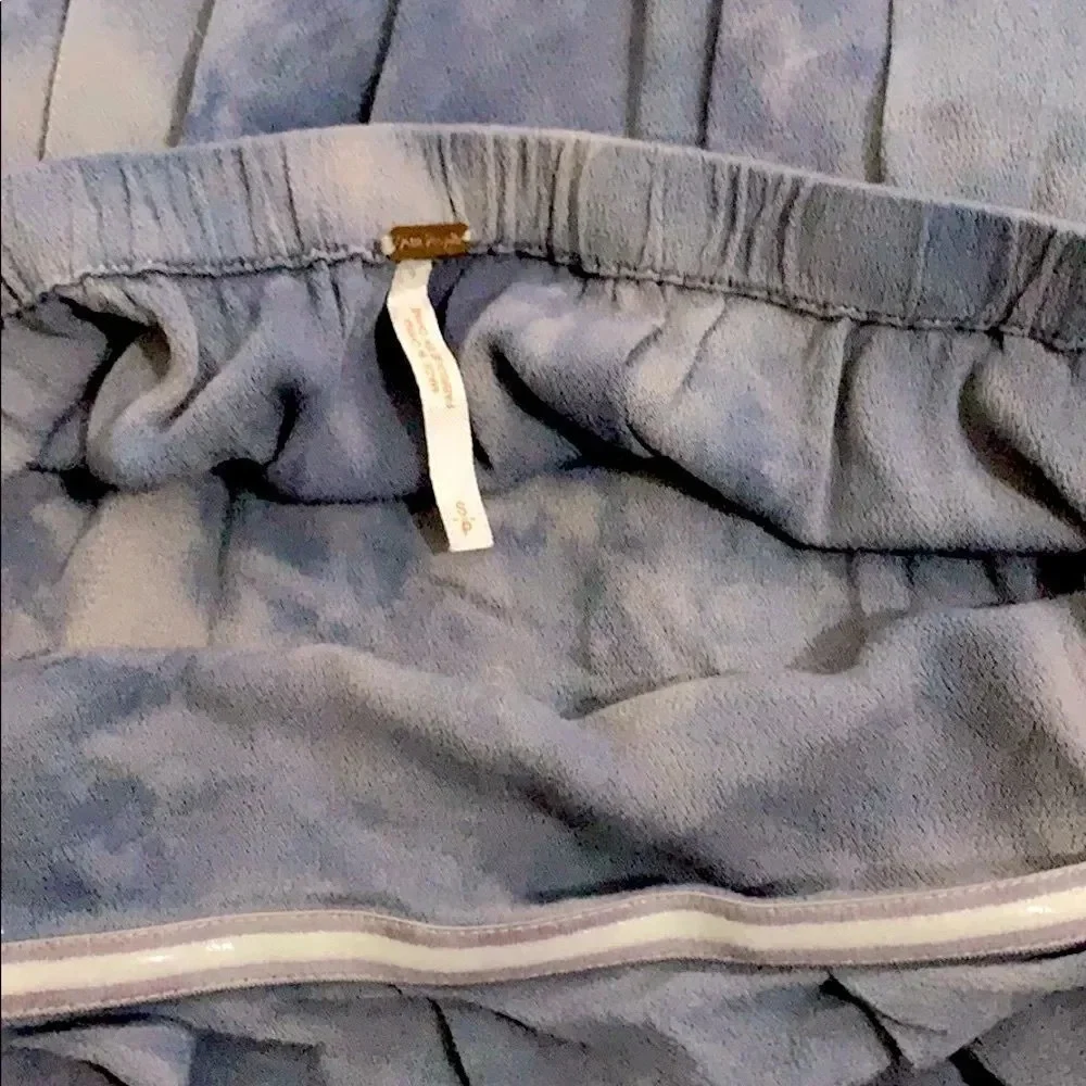 Free People Blue Strapless Jumpsuit - Picture 4 of 12